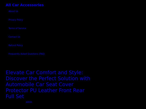 allcarsaccessories.com