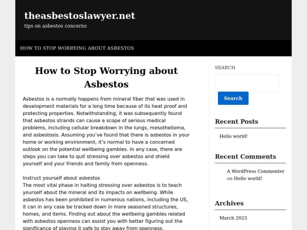 theasbestoslawyer.net